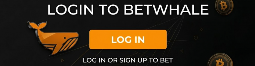 BetWhale login 2026 how to access your account