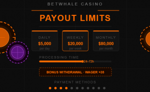 BetWhale payout limits
