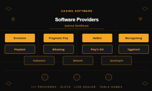 Software providers behind BetWhale