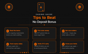 Tips to beat no deposit bonus